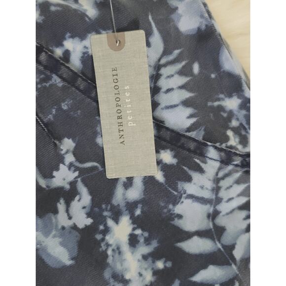 NEW Anthropologie The Nomad Blue and White Joggers - XS - Picture 9 of 10